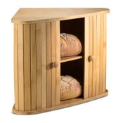 Wholesale - BAMBOO XL CORNER BREAD BOX C/P 2, UPC: 850006278152